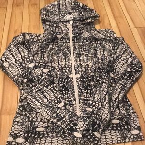 Lululemon White Black Glacier Ice Scuba